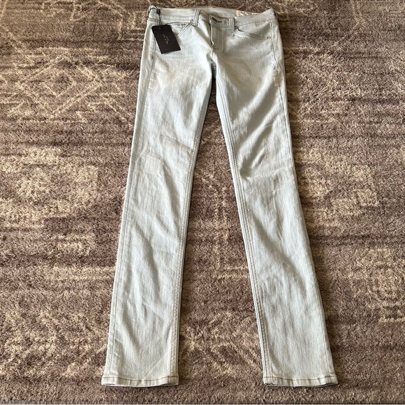 NWT Rag & Bone Dre Skinny Jeans in Clean Chaseys - Picture 2 of 9